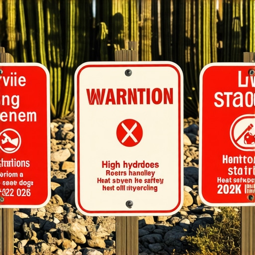 3 Arizona Heat Signs Every Service Dog Handler Needs in 2026